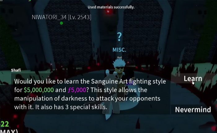 ブロックスフルーツ:サングインアートの入手方法 - 完全ガイド 10 ブロックスブラッドフルーツアート