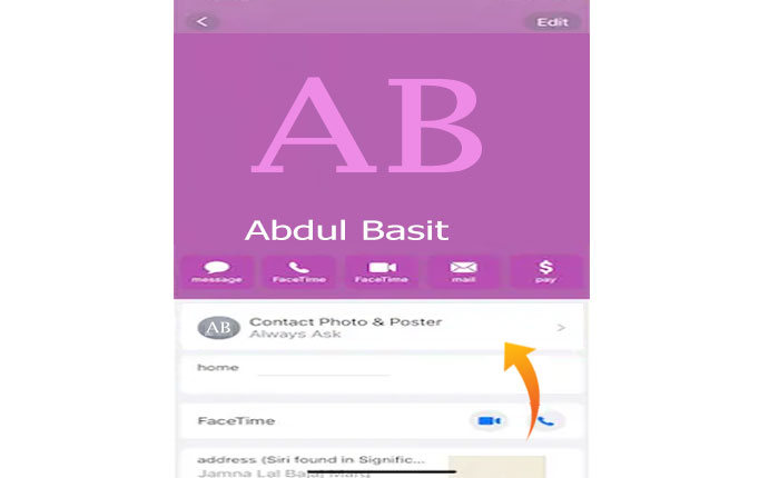 ポスターに連絡する