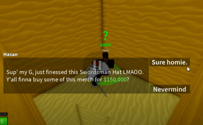 ハサンと話す方法