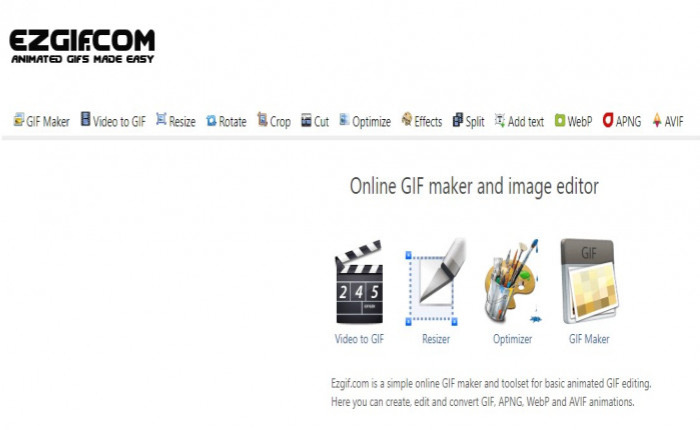 ベスト Twitter Gif ダウンローダー 5 (2023 年 11 月) 11 Ezgif.com 2