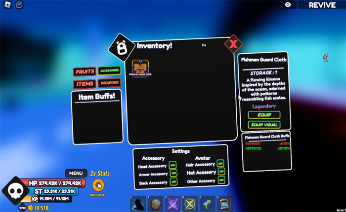 1 つのフルーツ シミュレーターで 5 つの新しいアクセサリーをすべて入手する方法 (2023) 4 フルーツ シミュレーター アクセサリー 1 つ