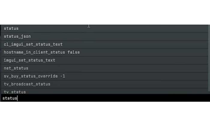 CS2プライベートマッチのステータス