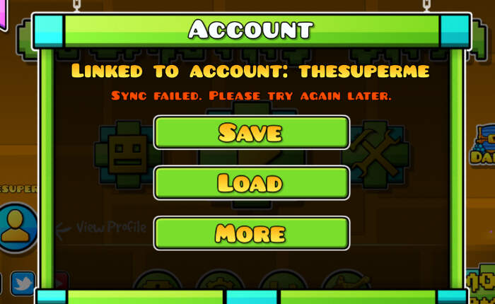Geometry Dash Sync Failed エラーを修正する方法 (2023 年 12 月) 4 ジオメトリ ダッシュ同期失敗エラー