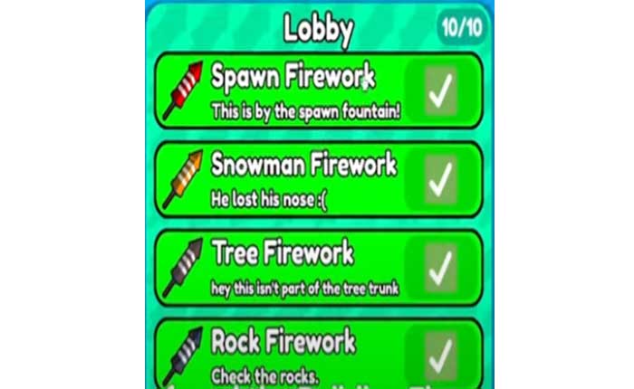 トイレタワーディフェンスロビー花火狩り