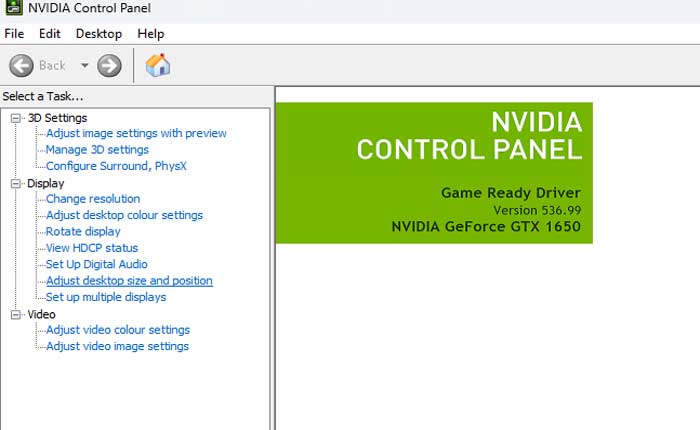 グラフィックドライバーを更新する