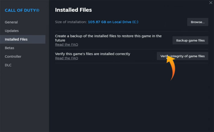 mw3 ゲームファイルを確認する