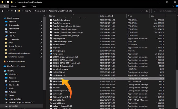 ReShade メニューが開かない