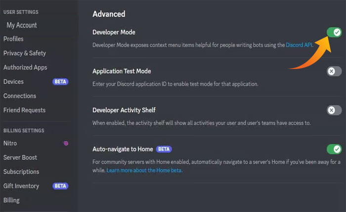 Discordのプロフィールリンクを共有する