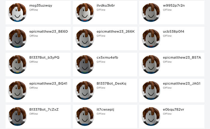 Robloxフォロワーボット