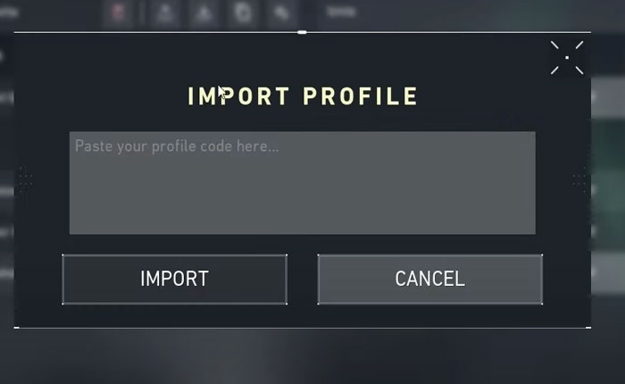 ヴァロラントクロスヘアコード