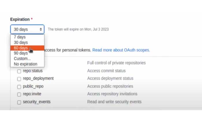 Github でパーソナル アクセス トークンを取得する方法 