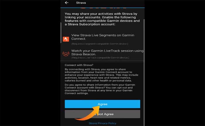 Garmin と Strava を同期する