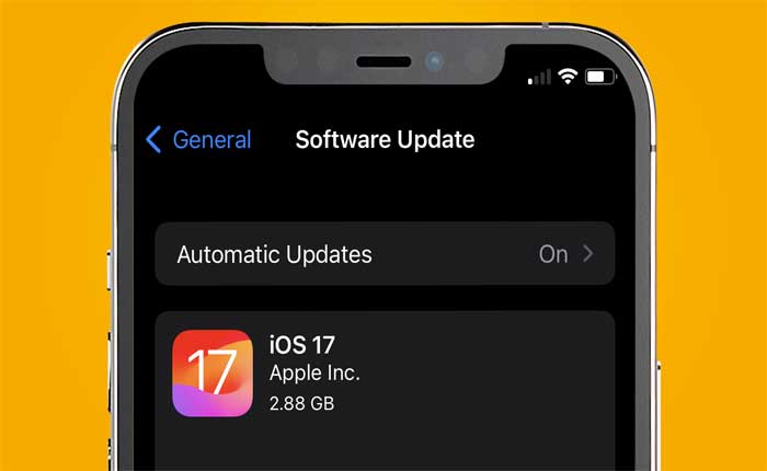 iOS の青いボタン