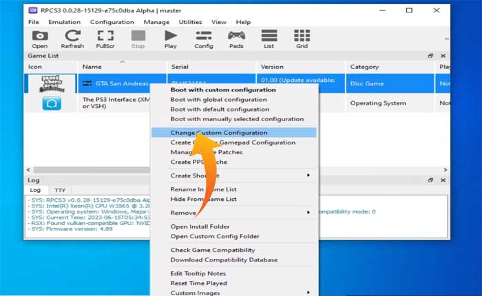 RPCS3 が PPU シェーダ モジュールのコンパイル時にスタックする