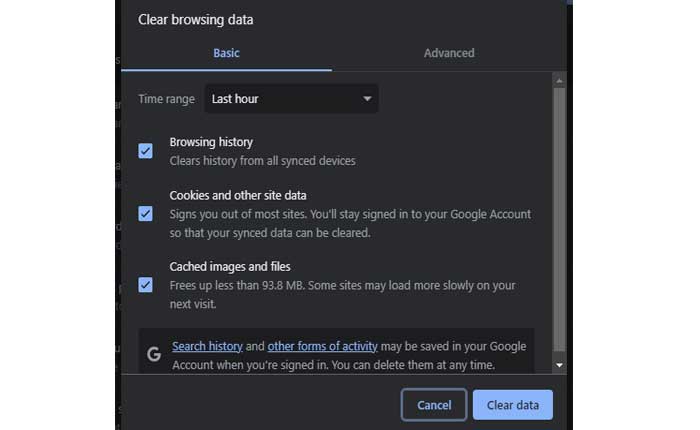 Googleにスポーツスコアが表示されない問題を修正する方法
