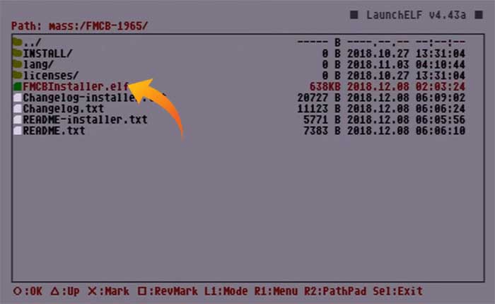 PS2にFreeMCBootをインストールする