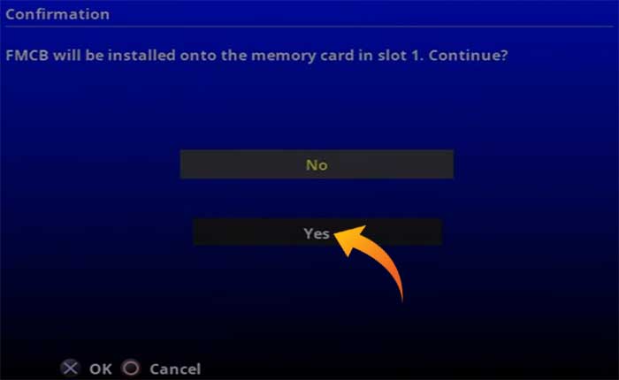 PS2にFreeMCBootをインストールする