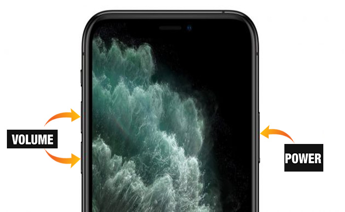 iPhoneが故障しても充電マークが表示されない