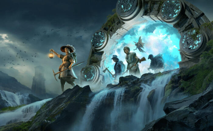 新しい領域へのポータル