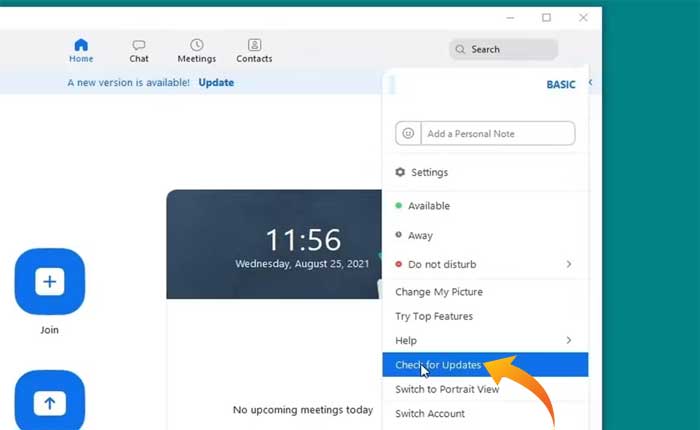 ズームエラーコード1132