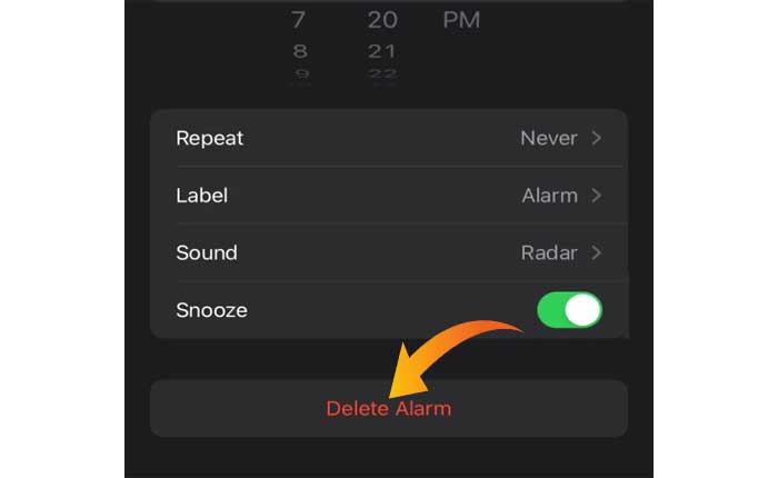 iPhone 15のアラームが機能しない
