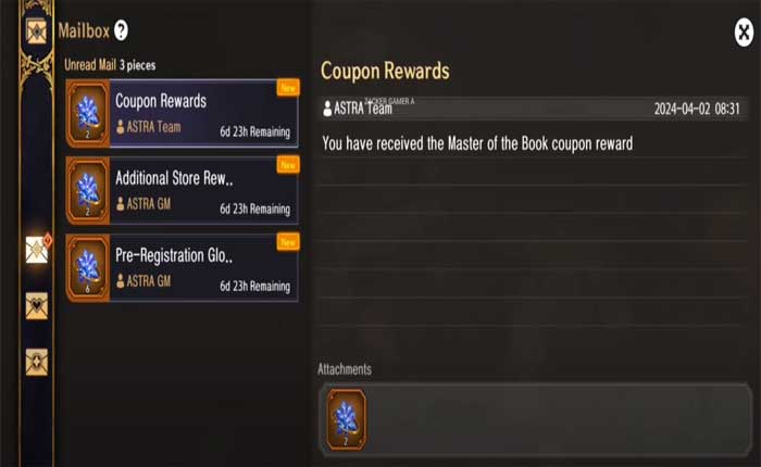 アストラ: ヴェーダ騎士団のコード 