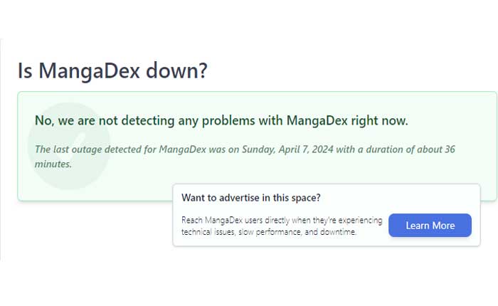 MangaDexが読み込まれない問題を修正する方法
