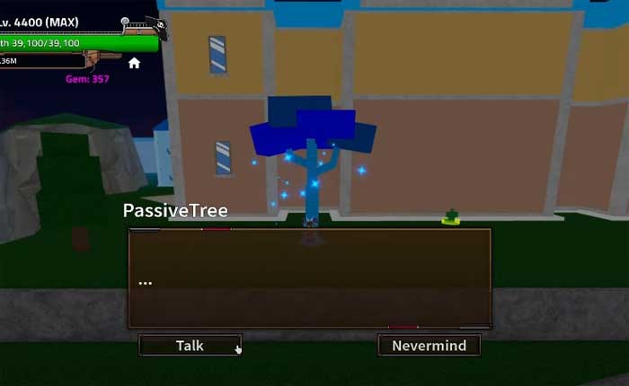 すべての海のキングレガシーパッシブツリーの場所
