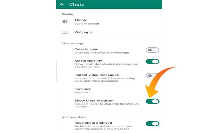 WhatsApp からメタ AI を削除する方法 (2024) 4 WhatsAppからメタAIを削除する