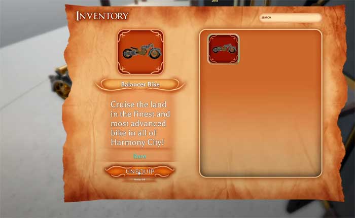 RoCastオンラインベータ版のノンベンダーバイクの位置 