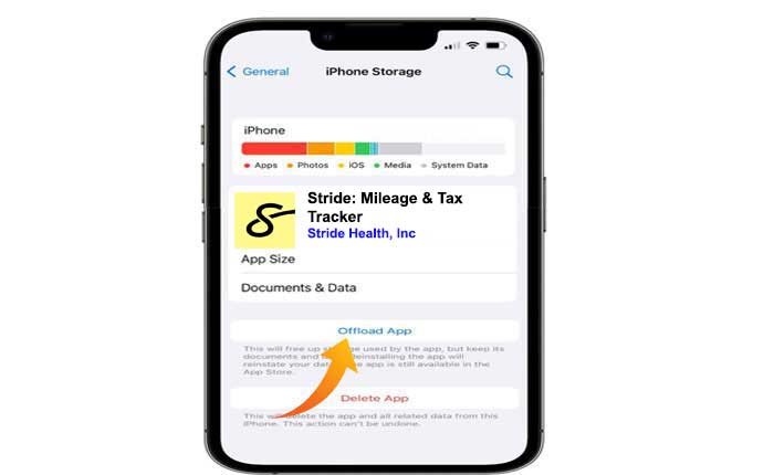 Stride アプリが動作しない