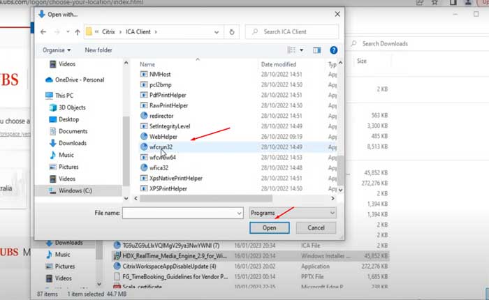 Citrix ICAファイルが開かない場合の修正方法