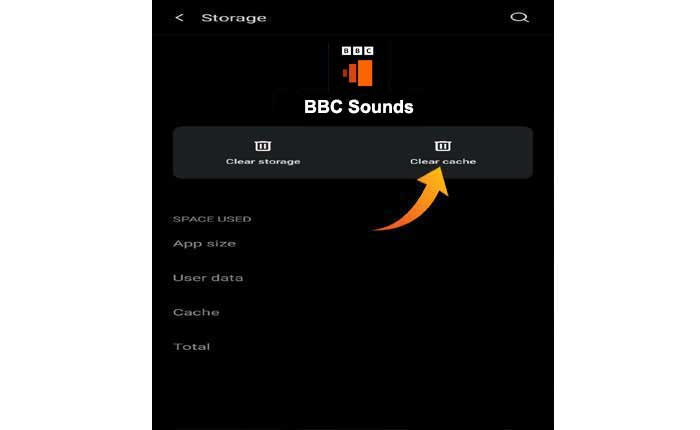 BBC サウンド アプリが動作しない