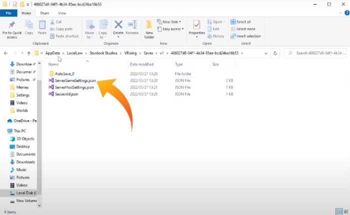 Vライジングでプライベートサーバー設定を変更する