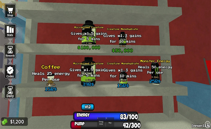 タイトルのないジム ゲームで筋肉とお金を手に入れましょう