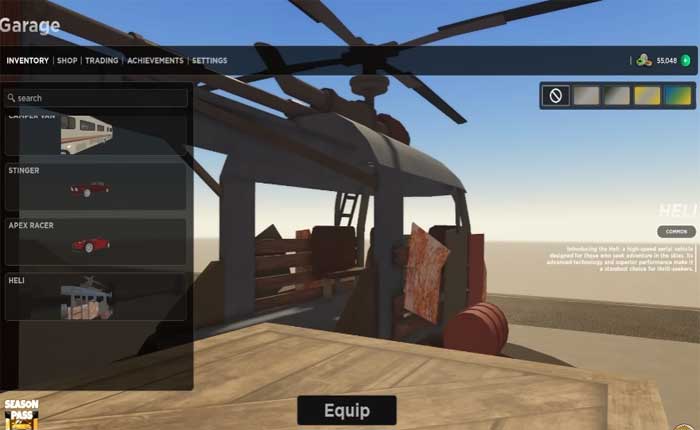 埃っぽい旅行でヘリコプターを入手する方法 (2024) 4 埃っぽい旅行でヘリコプターを手に入れる方法