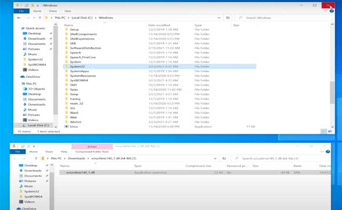 嵐の波vcruntime140_1dllが見つからないエラーを修正
