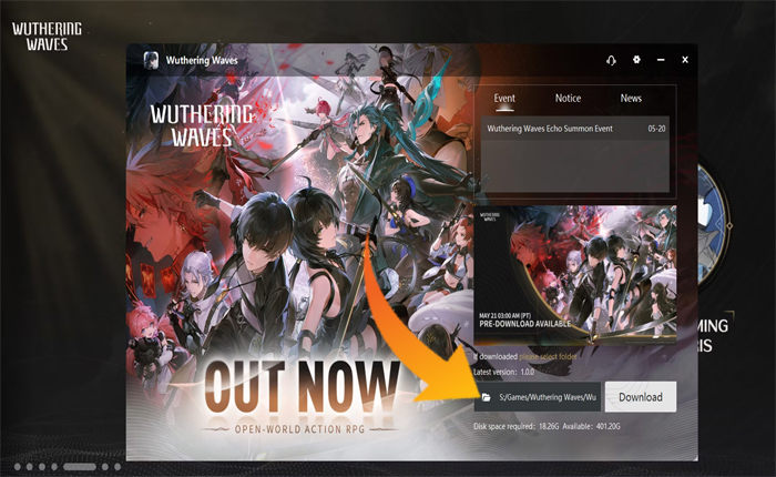 嵐が丘の保存ファイルの場所を変更する