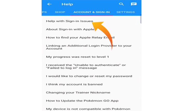 ポケモンGOの7日間の禁止を解除