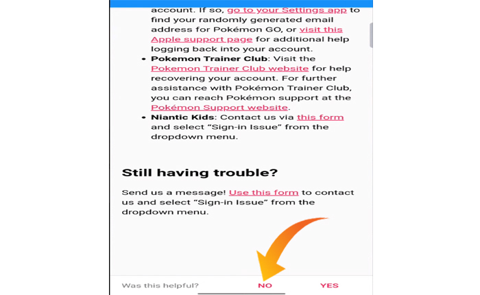 ポケモンGOの7日間の禁止を解除