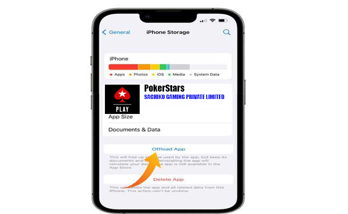 ポーカースターズアプリが動作しない