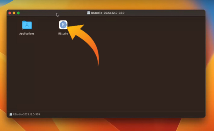 Mac に RStudio をダウンロード