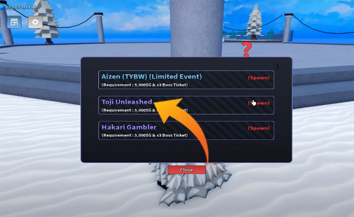 Toji V2 Verse Piece Guide