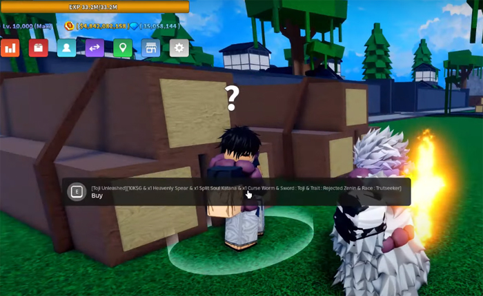 Toji V2 Verse Piece Guide