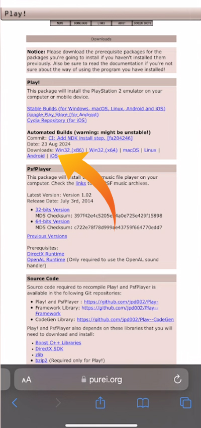 iOSでPS2ゲームをプレイします