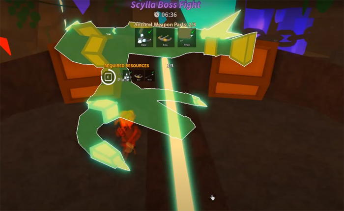 フィッシュで秘密のscyllaを入手してください