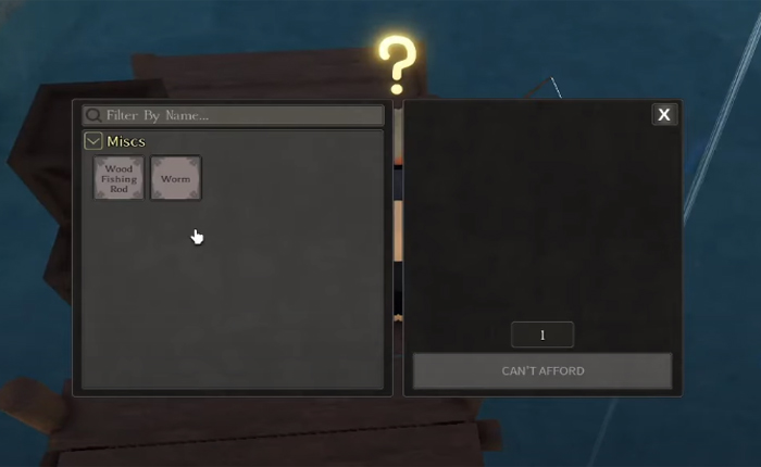 ルーンスレイヤーで釣り竿と魚を入手してください