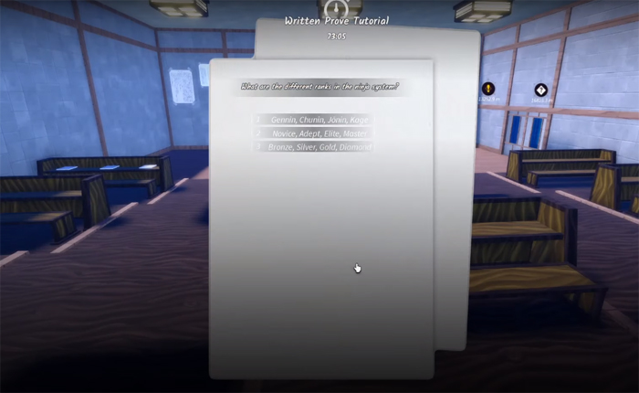 Ninja Time Chunin Examウォークスルー