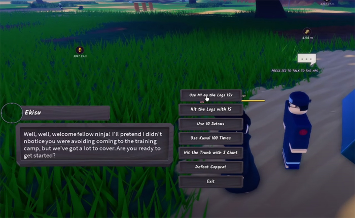 Ninja Time Chunin Examウォークスルー