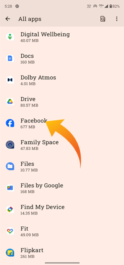 Facebookの出会い系メッセージは表示されません